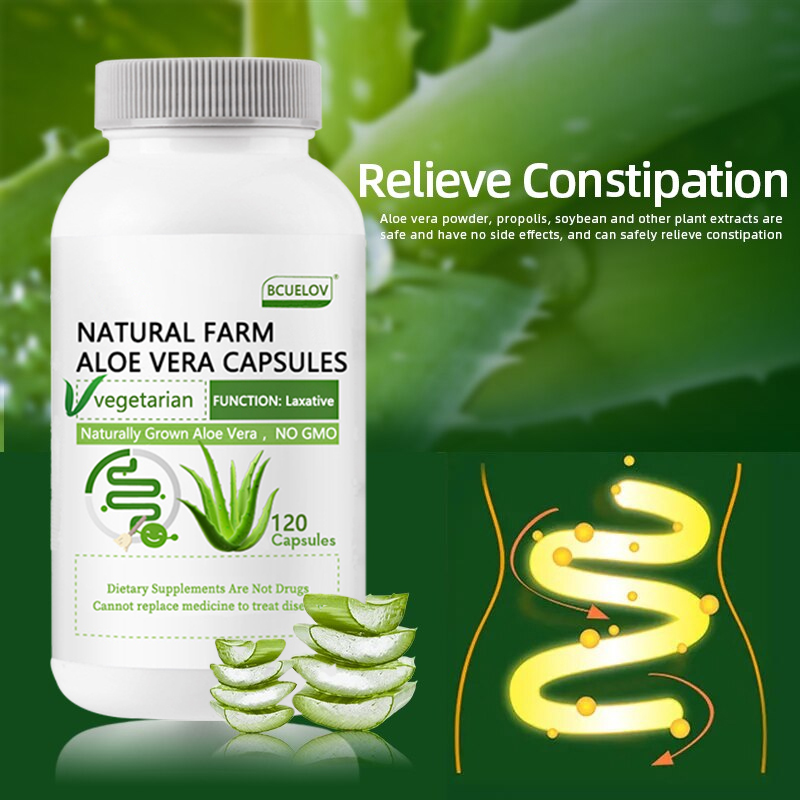 Aloe Vera Pot - Cápsulas naturales de Aloe Vera para