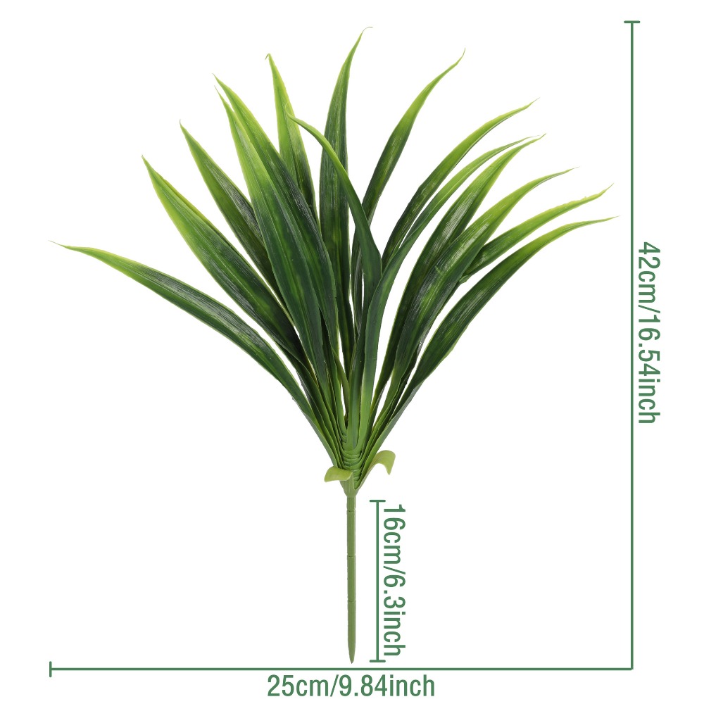 Spider Plant Hanging - Hojas de Orquídea Artificiales Realistas de
