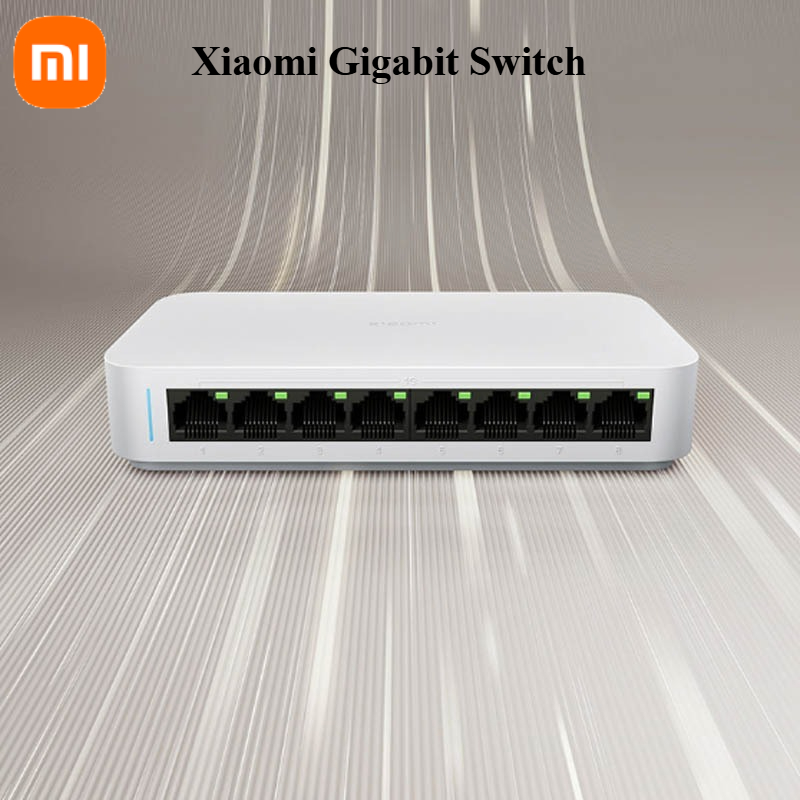 Xiaomi Hub Mijia Hub - Xiaomi Mi 8 puertos RJ45 Gigabit