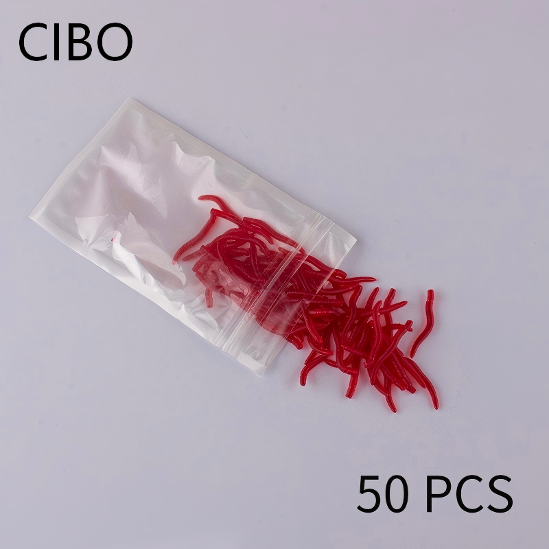 Aglaonema Red - CIBO 50 piezas - Señuelos blandos