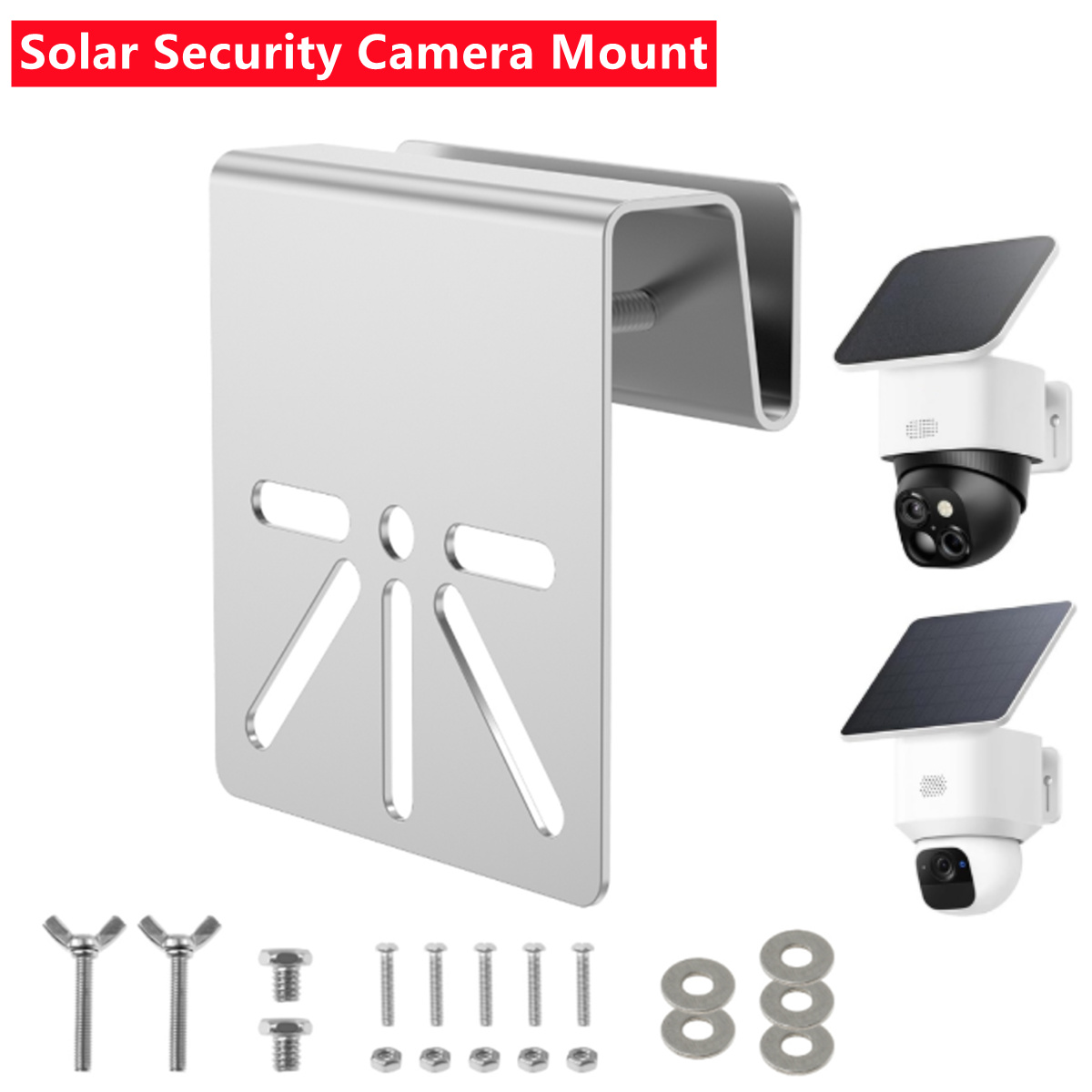 Eufy Camera S340 - Soporte de pared metálico para canalización