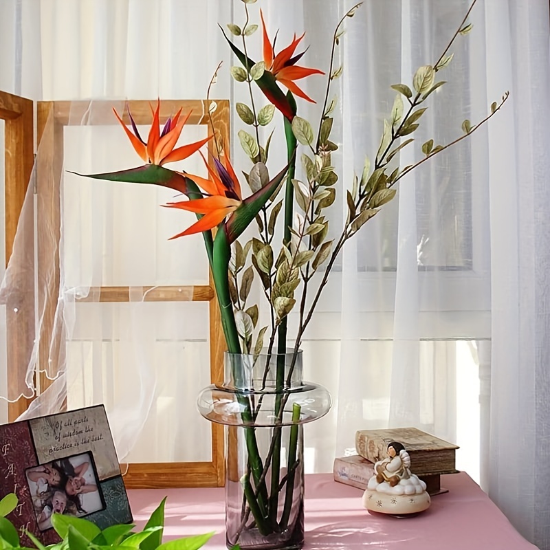 3 uds. De flores artificiales  - Bird Paradise Strelitzia reseña y precio