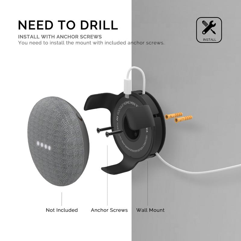 Soporte de pared para Google H - Google Speaker Nest Audio reseña y precio