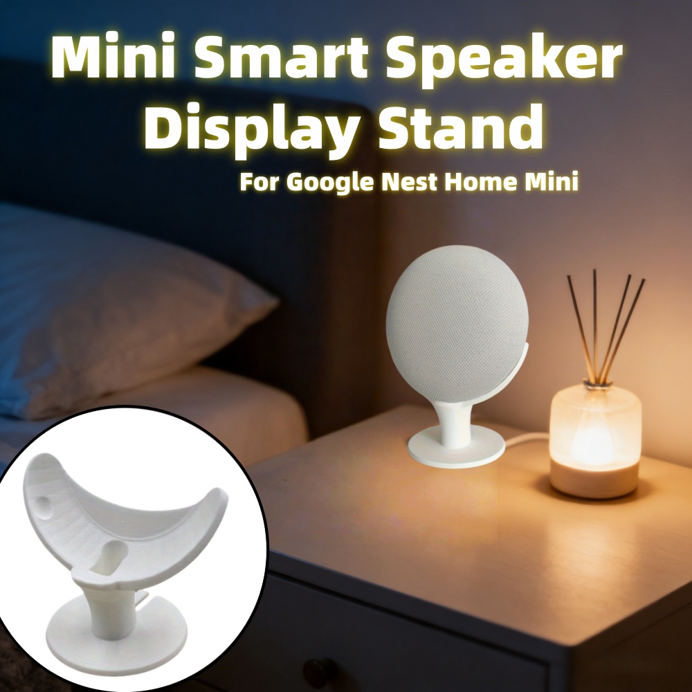 Mini soporte para altavoz inte - Google Speaker Nest Audio reseña y precio
