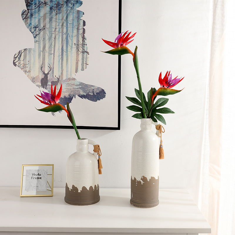 2 piezas de flor artificial de - Bird Paradise Strelitzia reseña y precio