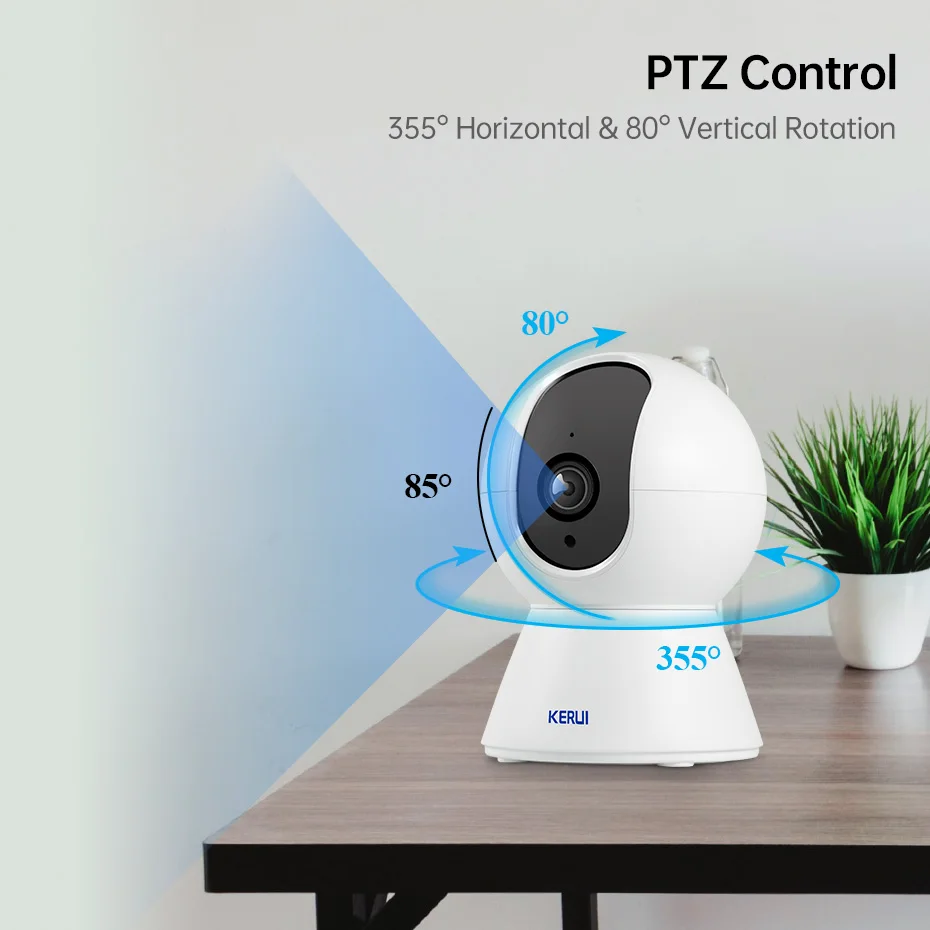 Cámara IP WiFi KERUI 5MP 8MP 4 - Eufy Camera E220 reseña y precio