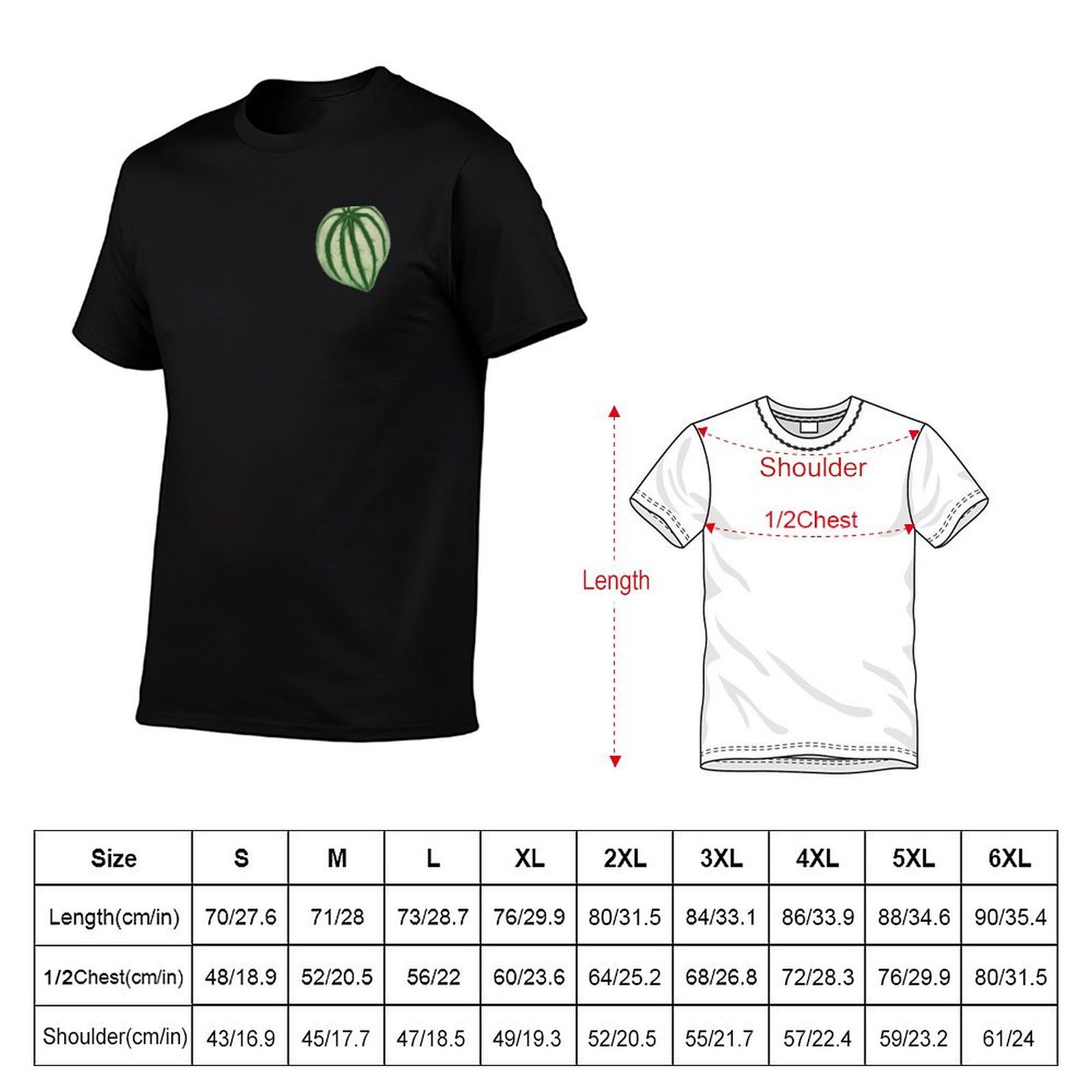 Camiseta Watermelon Peperomia  - Peperomia Watermelon reseña y precio