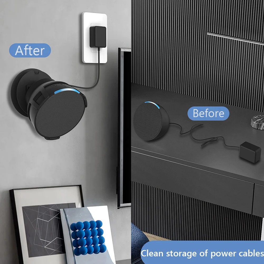 Soporte de altavoz montado en  - Amazon Speaker Echo Pop reseña y precio