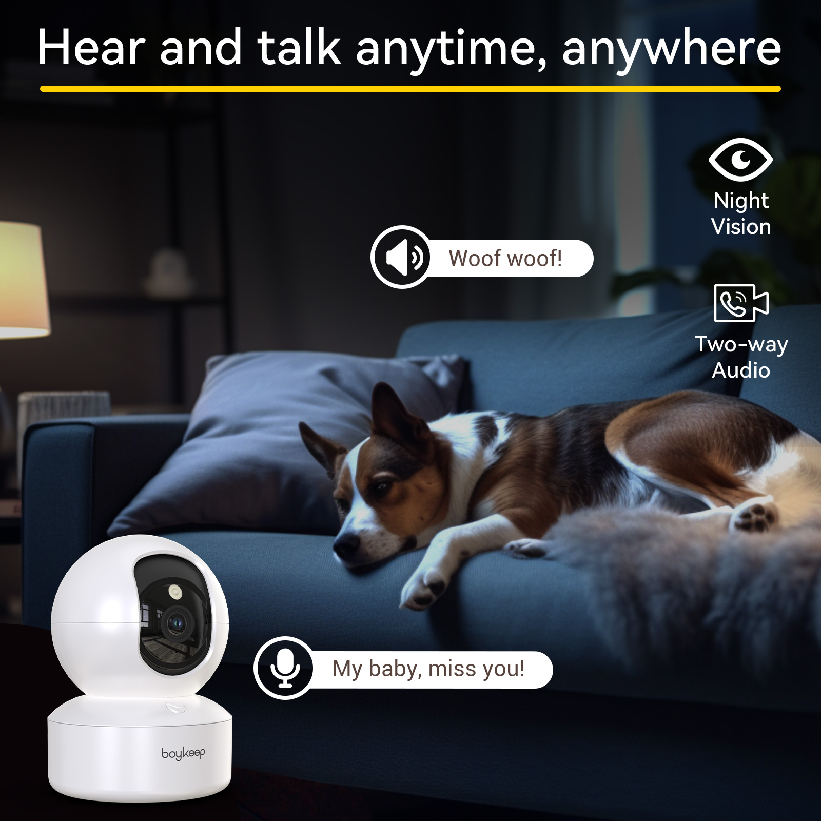 Cámara para perros Boykeep 2K  - Eufy Camera E220 reseña y precio